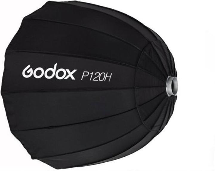 Godox Boîte à lumière parabolique Bowens Mount P120H (Boîte à lumière parabolique, 120 cm)