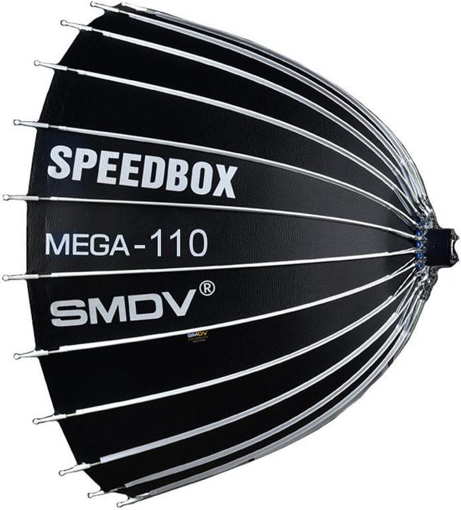 Immagine prodotto SMDV Speedbox Mega 110 Deep Softbox 110cm Zilver con attacco Bowens