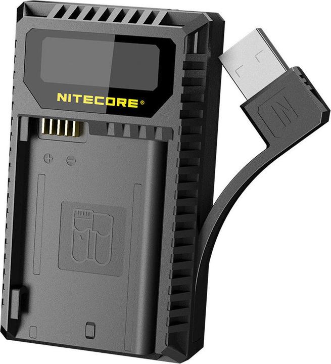Nitecore Chargeur numérique UNK2 (Chargeur de batterie d'appareil photo)