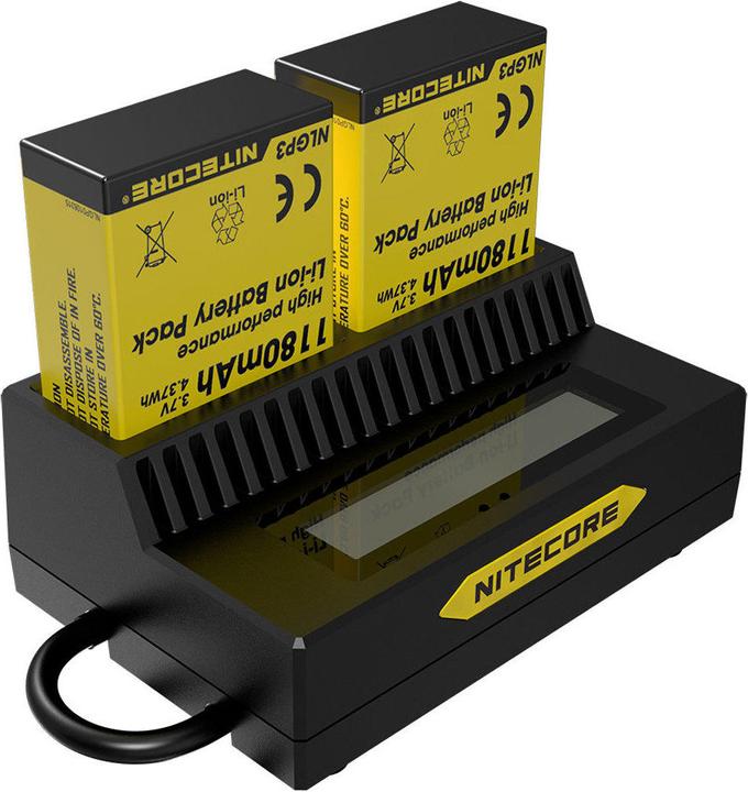 Produktbild Nitecore USB-Ladegerät UGP3 für GoPro HERO3/3+ Akk (Hero 3)