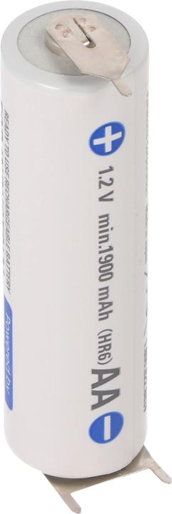 Produktbild Panasonic eneloop Standard Eneloop BK-3MCC AA 1,2V NiMh Akku mit 3er Print Kontakten (1 Stk., AA, 2000 mAh)