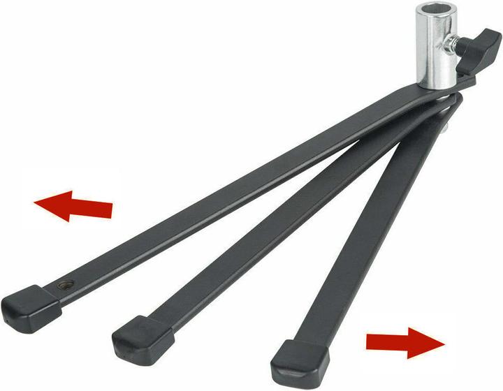 Actual product image Godox 90F Foldable Floor Light Stand with Removable Base (87 cm, 3 kg)