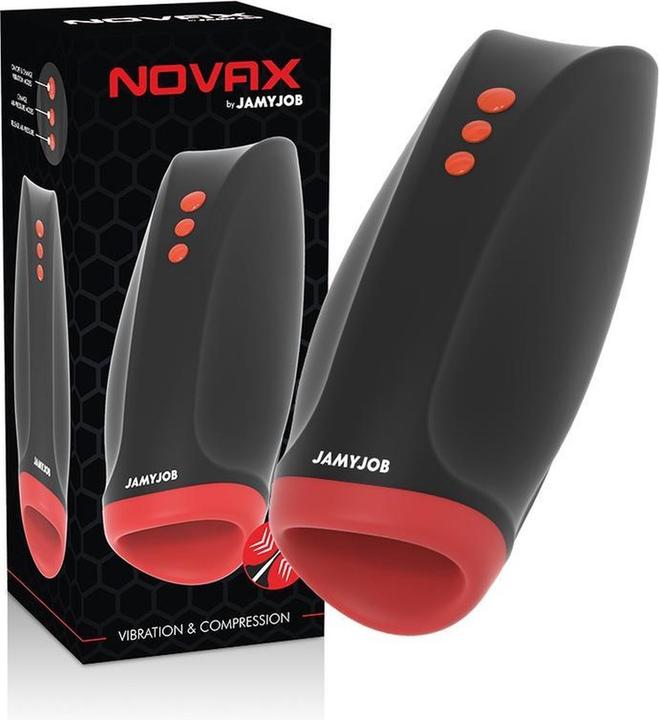 Immagine prodotto Jamyjob Masturbatore Novax con vibrazione e compressione