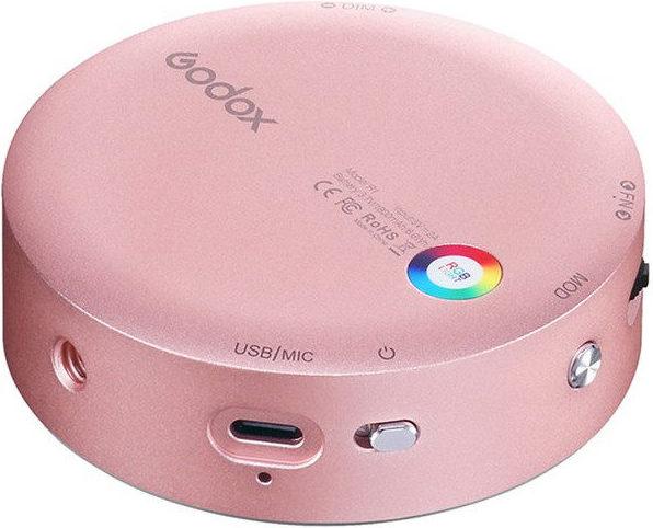 Produktbild Godox R1 Mobile RGB LED light (Pink body) (Ringleuchte)