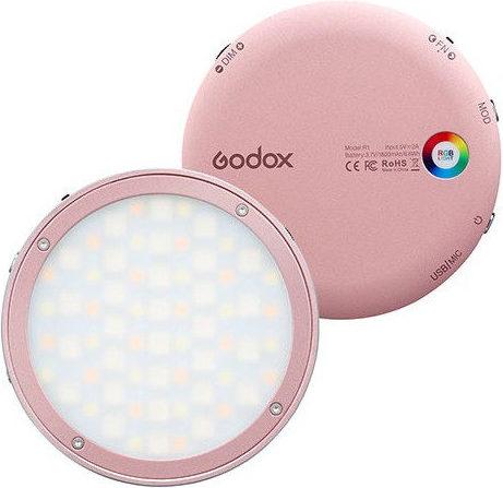 Produktbild Godox R1 Mobile RGB LED light (Pink body) (Ringleuchte)