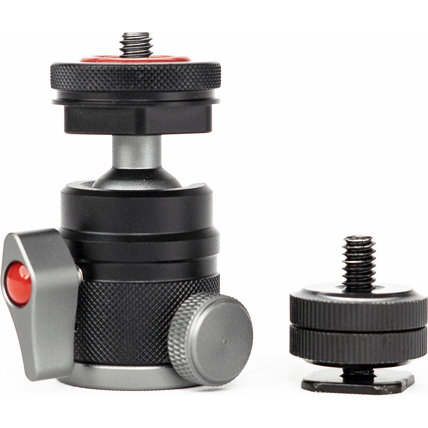 Caruba MBH 2 Mini Balhoofd met Coldshoe (Kugelkopf), Stativkopf