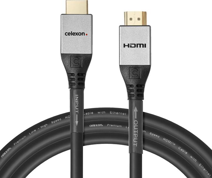 Actual product image Celexon Active HDMI cable with Ethernet - 2.0a/b 4K 15.0m - Professional Line (15 m, HDMI, 2.0)