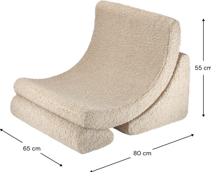 Immagine prodotto Wigiwama Sedia Moon (Poltrona per bambini)