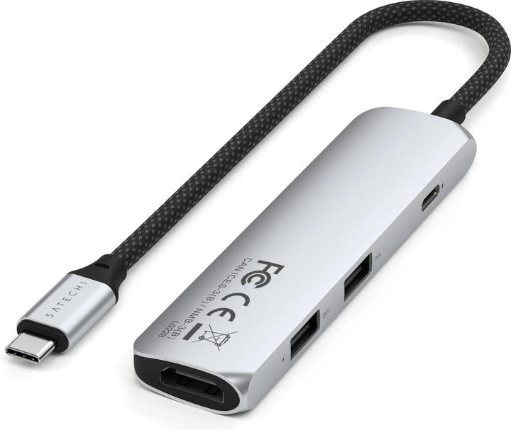 Actual product image Satechi Slim (USB-C, 4 ports)