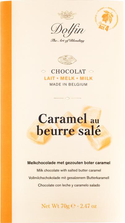 Produktbild Dolfin Milchschokolade - Caramel au beurre salé (87 g)