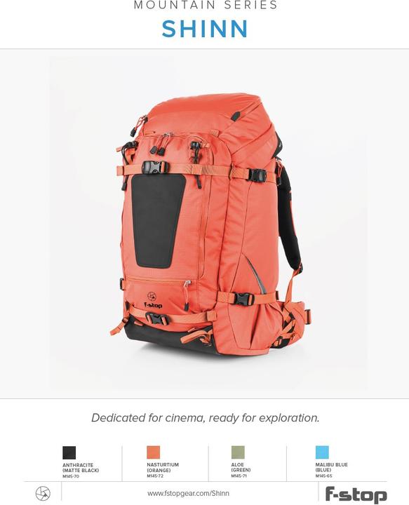 Produktbild F-Stop Shinn Malibu Blue (Fotorucksack, 80 l)