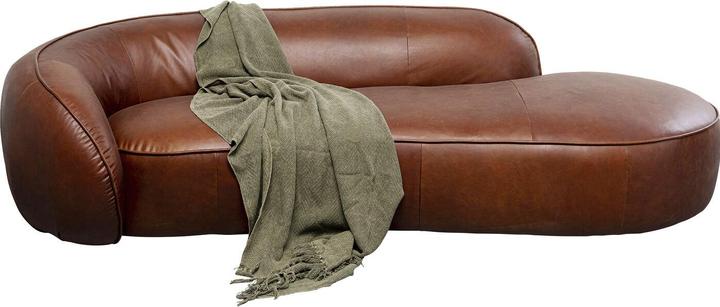 Actual product image Kare Design Recamiere Wonder leather brown 252cm (Recamiere)