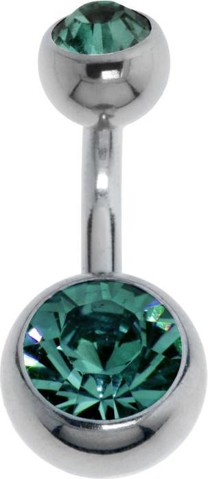 Bijouteria Bauchpiercing (Edelstahl, Zirkonia)