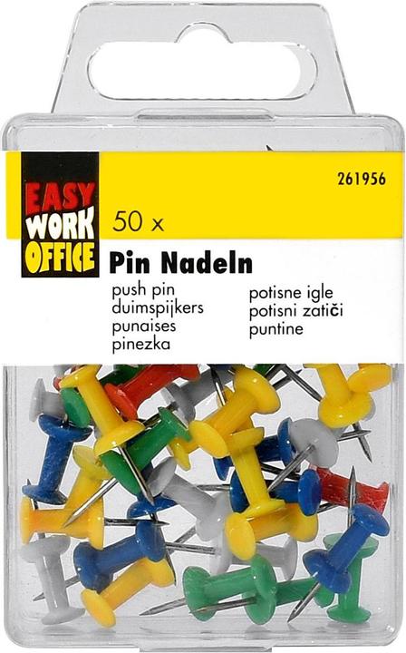 Produktbild Easy Work Pin Nadeln farbig 50 Stück (12 Stück, 95 mm)