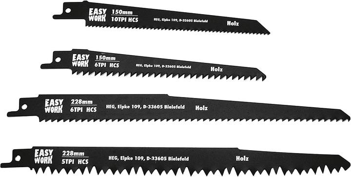 Actual product image Easy Work Fuchsschwanzsägeblättersatz