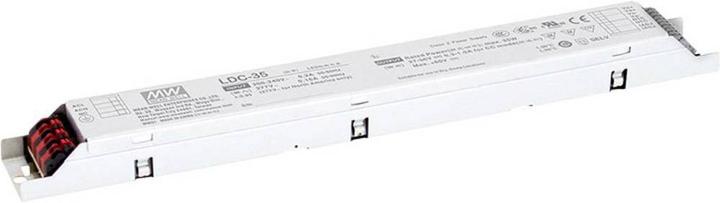 Actual product image MeanWell LDC-35B - LED transformer, 35 W, 27-56 V DC, 1000 mA, dimmable