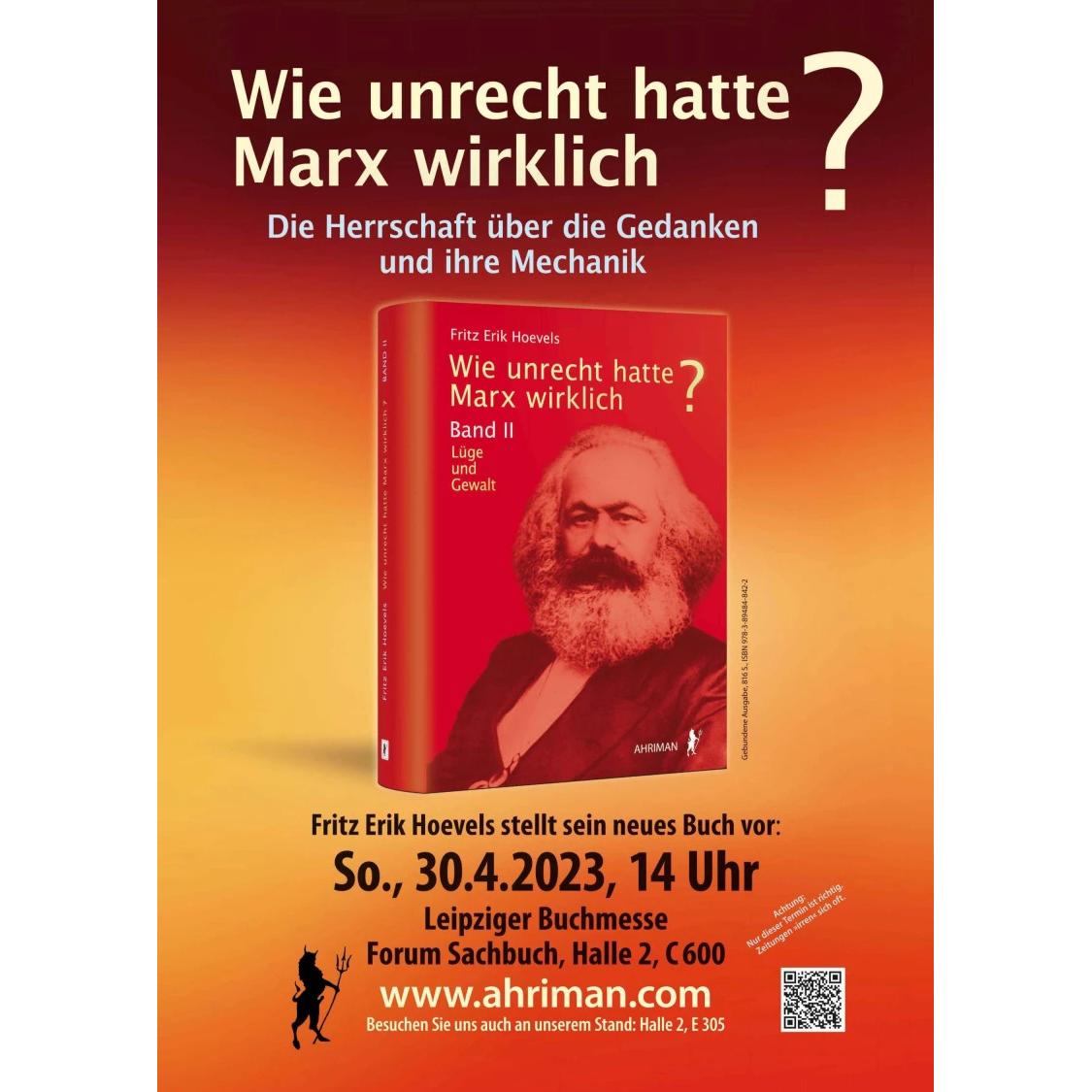 Thumbnail - Wie unrecht hatte Marx wirklich? (Bd. 2) Die Herrschaft über die Gedanken und ihre Mechanik, Fachbücher von Fritz Erik H...