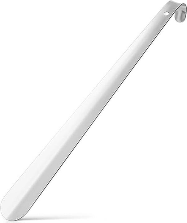 Actual product image Massiver Schuhlöffel aus Metall, gross, 52 cm