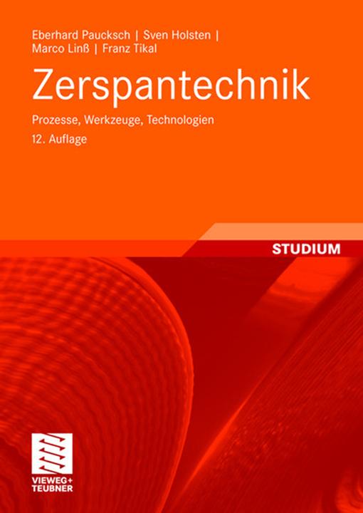 Produktbild Zerspantechnik (Deutsch, Eberhard Paucksch, Franz Tikal, Marco Linss, Sven Holsten, 2008)