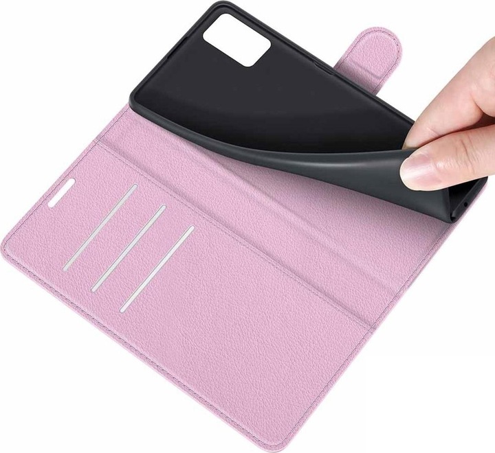 Actual product image König Design Case Mobile Protection for ZTE Blade A31 Case Flip Cover Case Cover Bumper Pink (ZTE Blade A31)