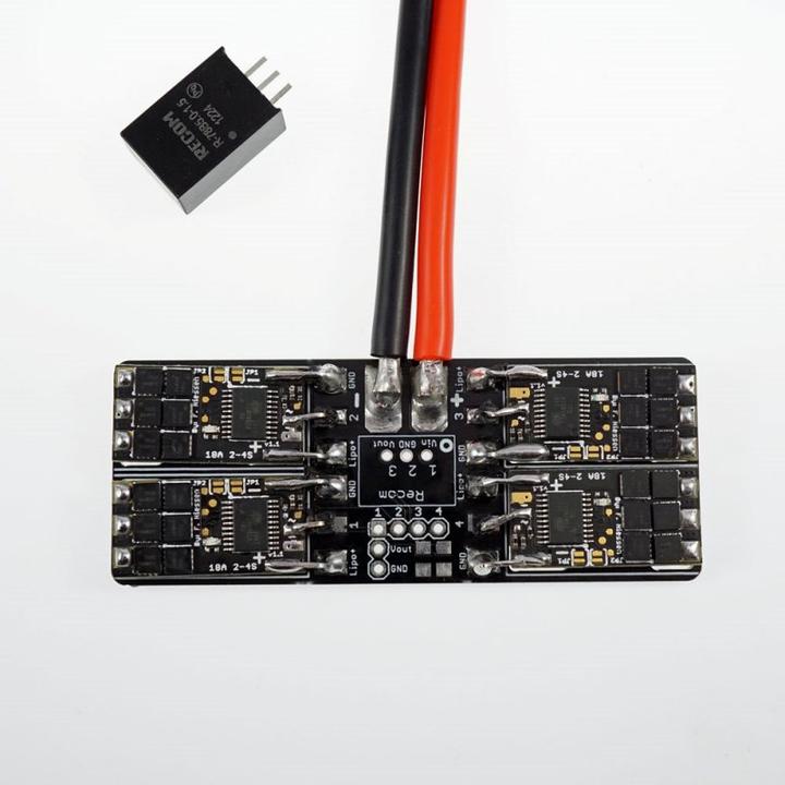 Image du produit Dronefactory Flyduino Kiss Carrier Mini Power Distribution (Accessoires FPV)