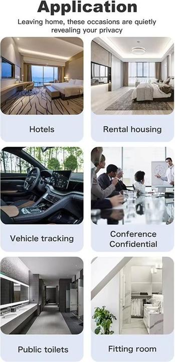 Image du produit Swissdetector Détecteur de caméra sans fil Anti-espion - Voiture - GPS Tracker