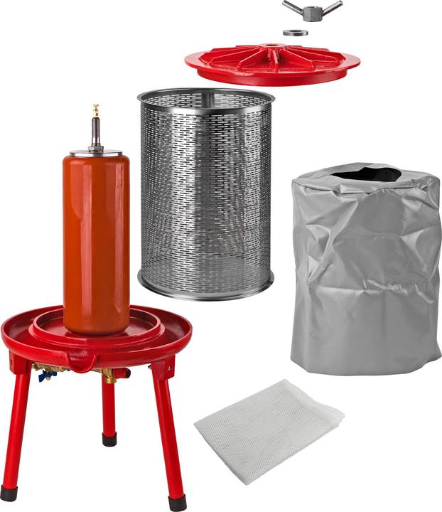 Produktbild Dema Saftpresse Obstpresse mit Wasserkraft 20l