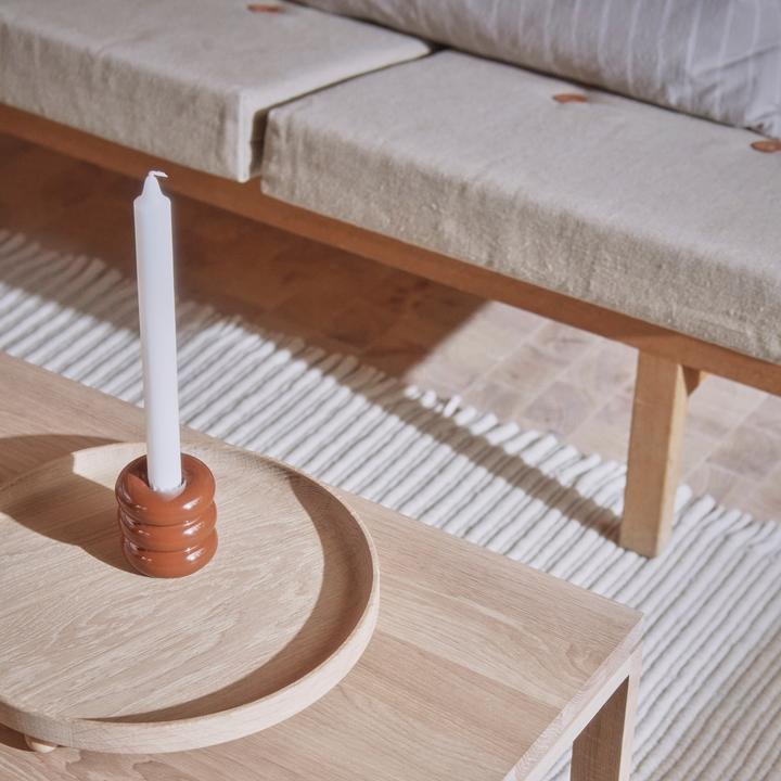 Actual product image OYOY Living Serving tray Inka ø30 x 4.7 cm, Nature