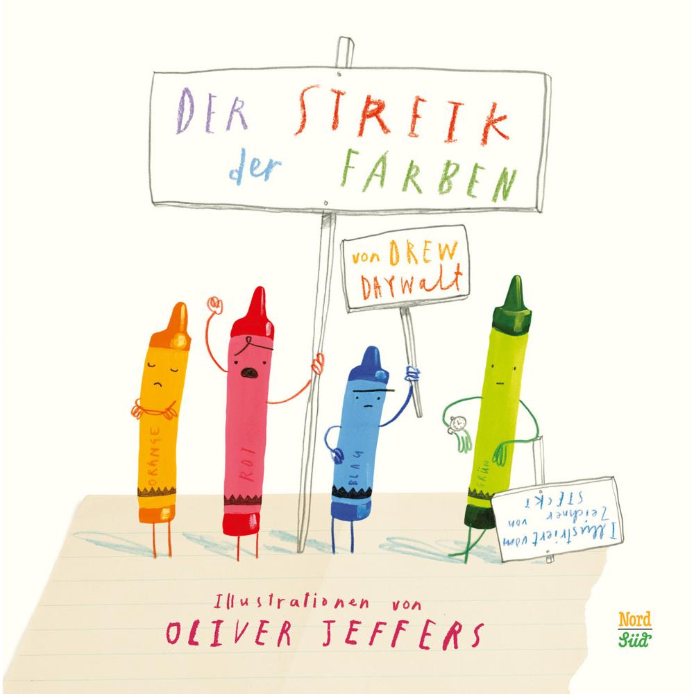 Der Streik der Farben, Kinderbücher von Drew Daywalt