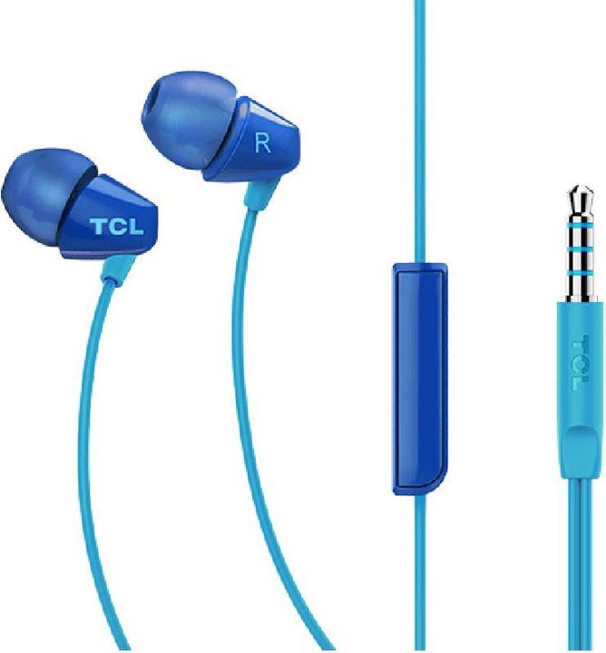 Produktbild TCL SOCL100BL Kopfhörer & Headset im Ohr Bluetooth Blau (Kabelgebunden)
