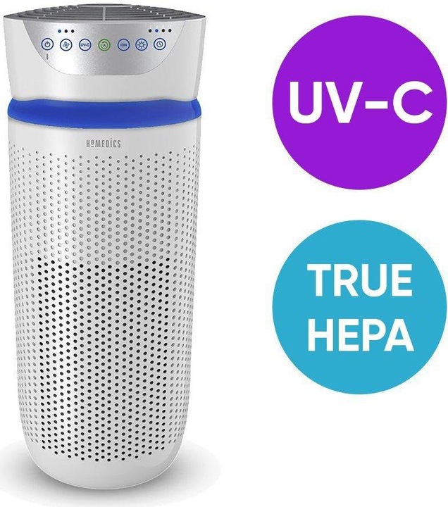 Actual product image Homedics Air purifier-ionizer TotalClean 5in1 AP-T40, Name: AP-T40WT-EU2 air purifier, Cleaning area (109 m²)