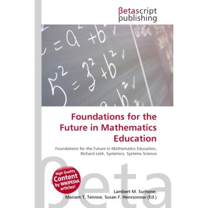 Foundations for the Future in Mathematics Education, Fachbücher von Richard Lesh, James Kaput, Eric Hamilton
