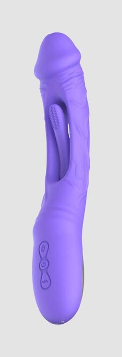 Image du produit Good Vibes Only Flax - Godemiché vibrant avec stimulateur du point G