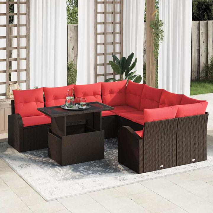 Produktbild vidaXL Gartensofa-set