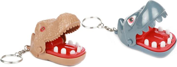 Actual product image Toi-Toys Keychain Game Biting Animal