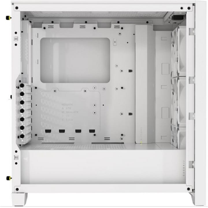 Actual product image Corsair iCUE 4000D RGB Airflow (ATX, mATX, Mini-ITX)