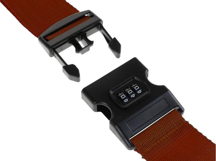 Image du produit FTM Serrure de voyage Sangle de valise Marron