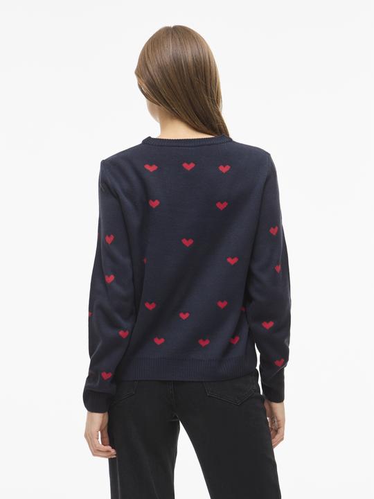 Actual product image Vila VIMISTEL Gestrickter Weihnachtspullover (L)