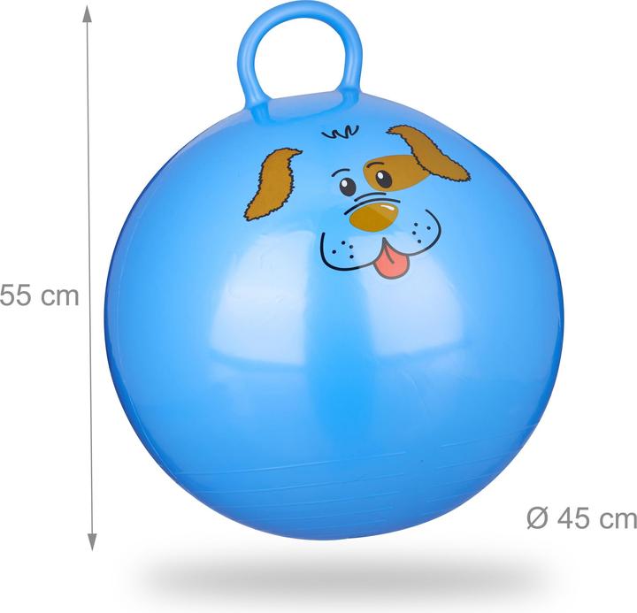 Image du produit Relaxdays Ballon sauteur