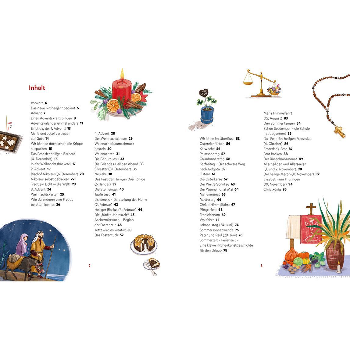 Thumbnail - Das Kirchenjahr für Kinder, Kinderbücher von Pia Biehl
