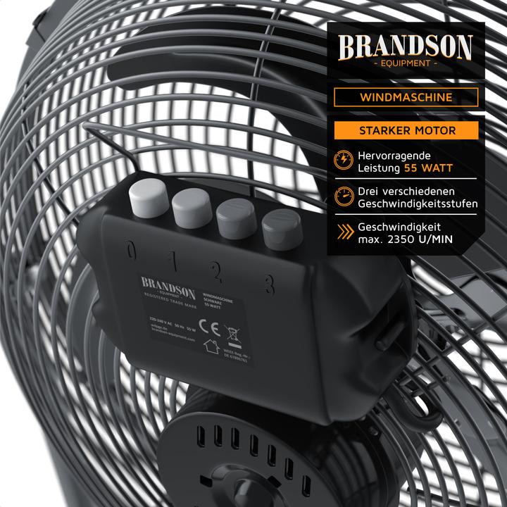 Produktbild Brandson Windmaschine Retro Stil (55 dB)