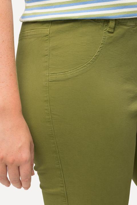 Actual product image Ulla Popken Eco Cotton Elastic Waist Stretch Jeggings (50)