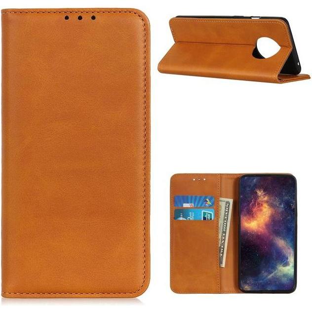 Thumbnail - MU Classic Classic V Leder Bookcover Series (Huawei Mate 40 Pro), Smartphone Hülle, Braun