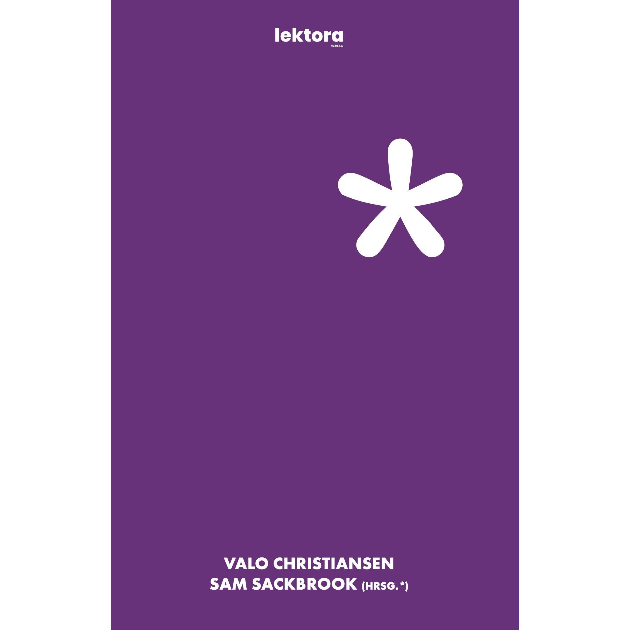 Sonderzeichen, Belletristik von Valo Christiansen, Sam Sackbrook