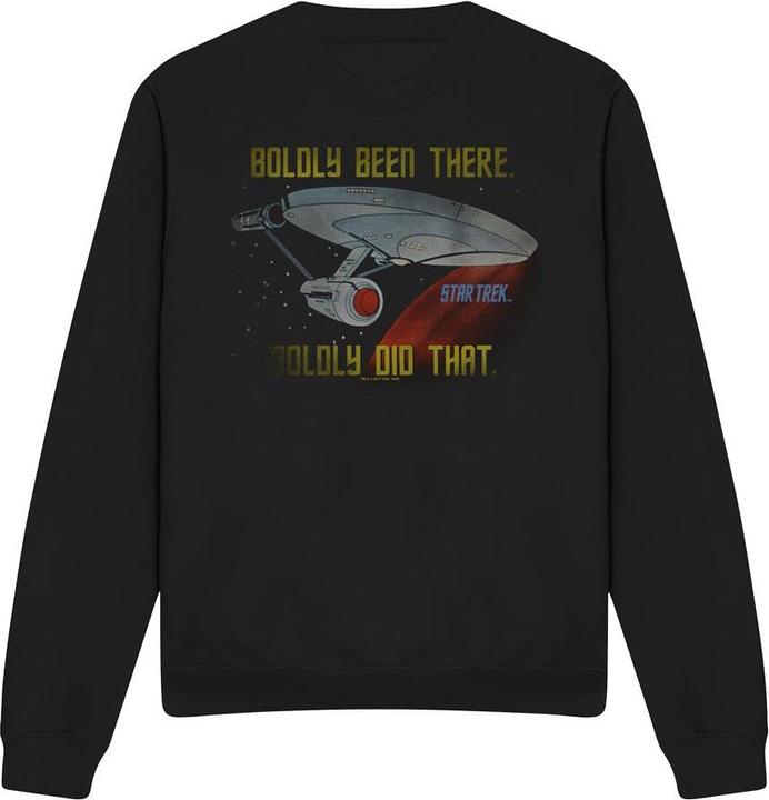Actual product image Unisex Adult Boldly Did That Sweatshirt (S)