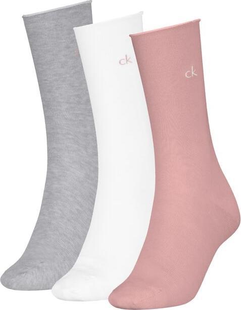 Produktbild Calvin Klein Rollbund Socken (3er Pack, 35 - 38)