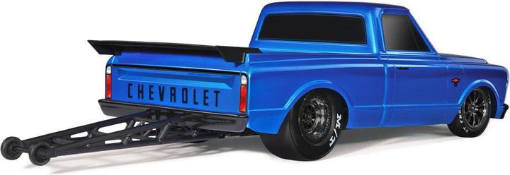 Image du produit Traxxas Drag Slash Elektro Brushless Drag-Racer 2WD 1:10 RTR bleu (RTR Prêt à fonctionner)