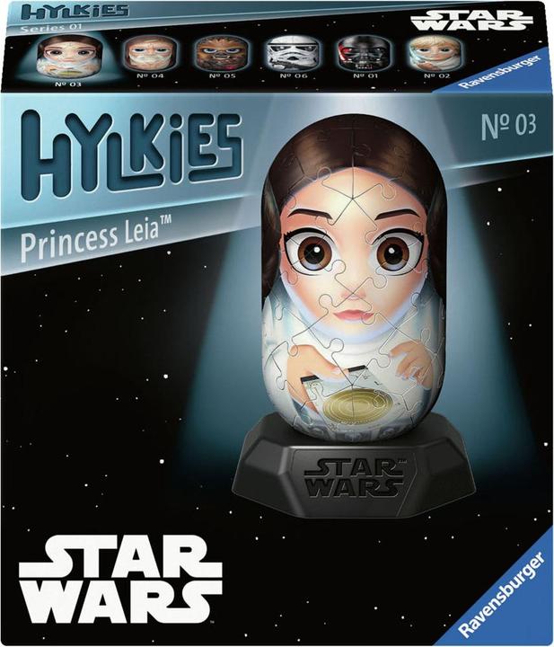 Immagine prodotto Ravensburger Hylkies: la nuova serie di figure da collezione da assemblare da soli. Figura #03 - Principessa (54 pezzi)