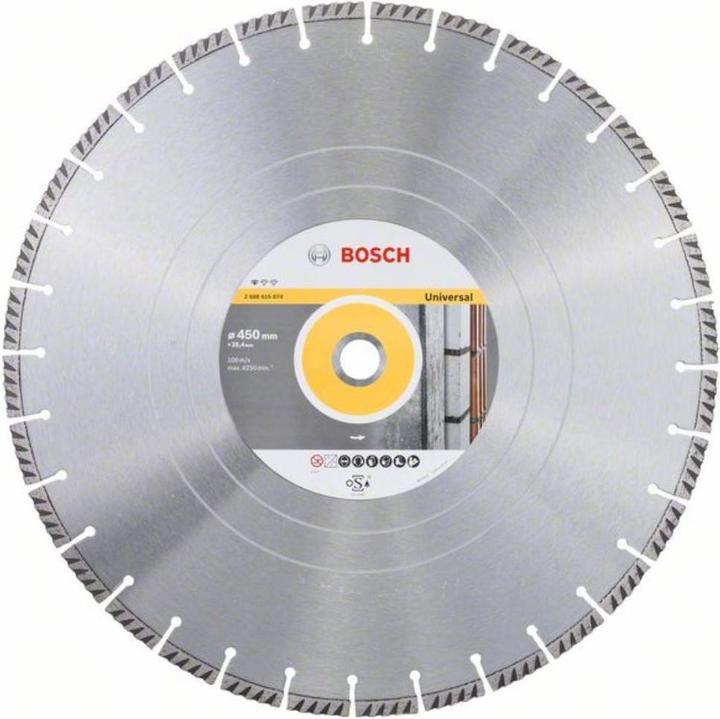 Immagine prodotto Bosch Professional Zubehör Disco da taglio diamantato PRO Multi Material, 450 x 25,4 mm
