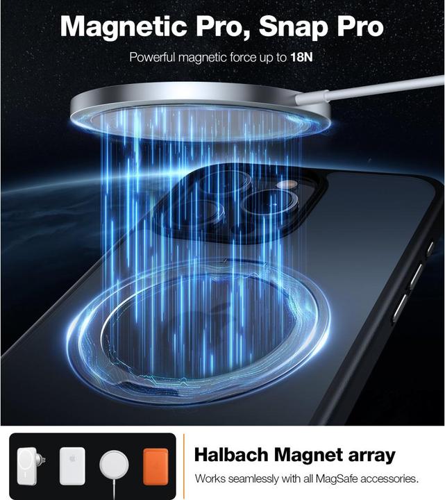 Immagine prodotto Torras UPRO Ostand Pro iPhone 15 Pro Max (Apple iPhone 15 Pro Max)